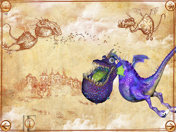 The Dragon Horde and the Thummallums by Vivian Gavrey,  dragons screen shot